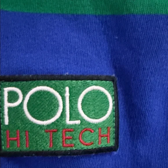 Polo by Ralph Lauren Blue and Yellow Sweater - Picture 5 of 5